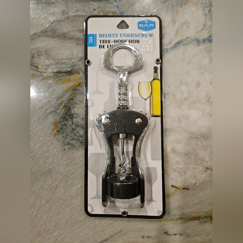 Brand New Deluxe Corkscrew